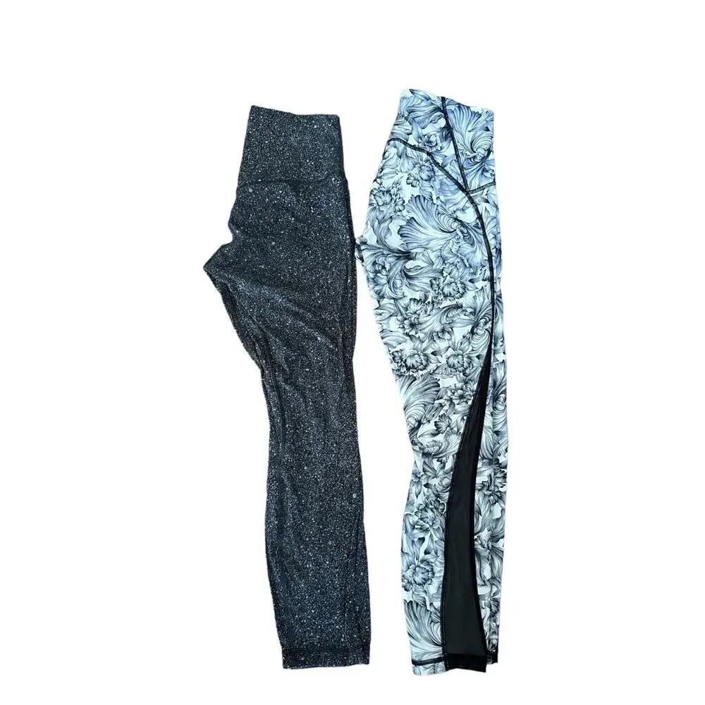 Lululemon 5-Piece Activewear Bundle Size 6 & Small Leggings Tanks Set